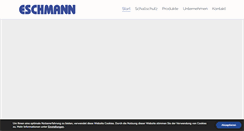 Desktop Screenshot of eschmann-online.de