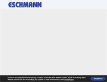 Tablet Screenshot of eschmann-online.de